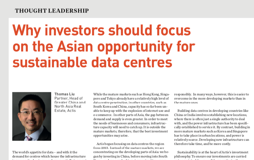 Why investors should focus on the Asian opportunity for sustainable ...
