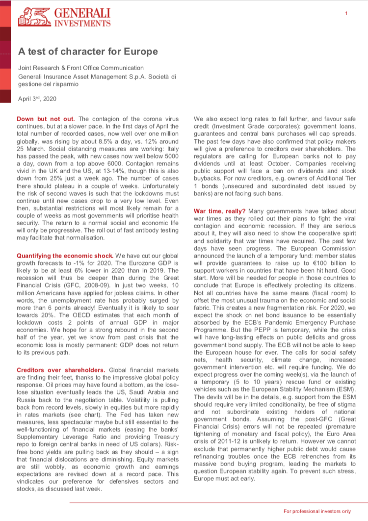 A Test Of Character For Europe Generali Investments Reference Hub