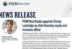 PGIM Real Estate appoints Christy Lockridge as chief diversity, equity and inclusion officer