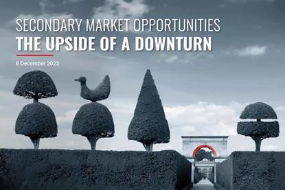 Secondary Market opportunities – The Upside of a Downturn