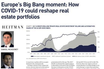 Europe’s Big Bang moment - How COVID-19 could reshape real estate portfolios