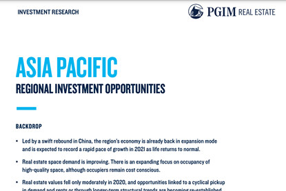 Global Outlook 2021 - Asia-Pacific