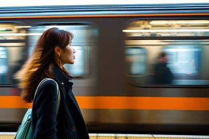 Motion blur train