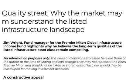 Why the market may misunderstand the listed infrastructure landscape