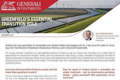 Greensfield's essential role in energy transition infrastructure