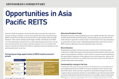 Opportunities in Asia Pacific REITS