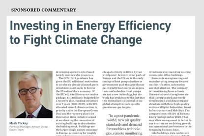 Investing in Energy Efficiency to Fight Climate Change