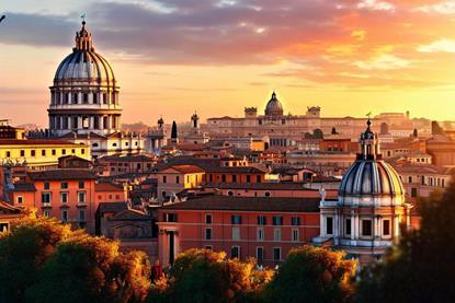 rome cityscape