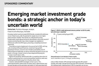 Emerging market investment grade bonds- a strategic anchor in today’s uncertain world