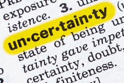 What word best encapsulates the current economic environment?