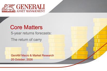 Core Matters - 5-year returns forecasts- The return of carry