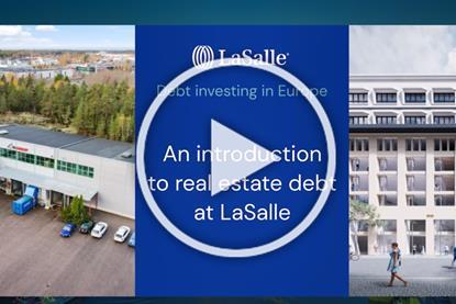 An overview of real estate debt at LaSalle