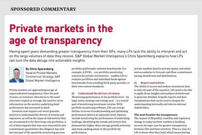 Private markets in the age of transparency