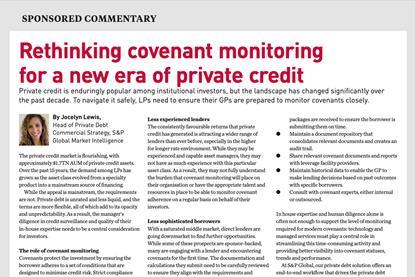 Rethinking covenant monitoring for a new era of private credit