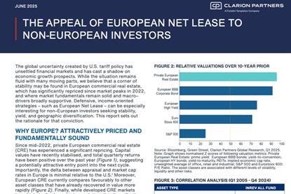 The Appeal Of European Net Lease To Non-European Investors