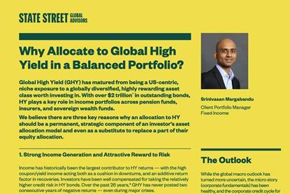 Why Allocate to Global High Yield in a Balanced Portfolio?