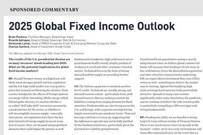 2025 Global Fixed Income Outlook