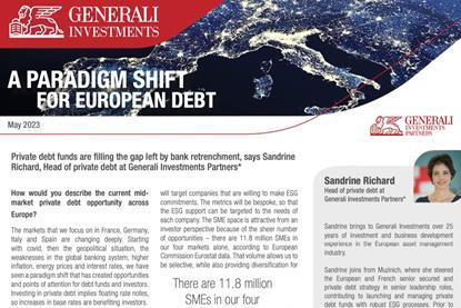 A paradigm shift for European debt