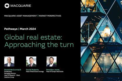Market Perspectives- Global real estate- Approaching the turn – Americas:EMEA