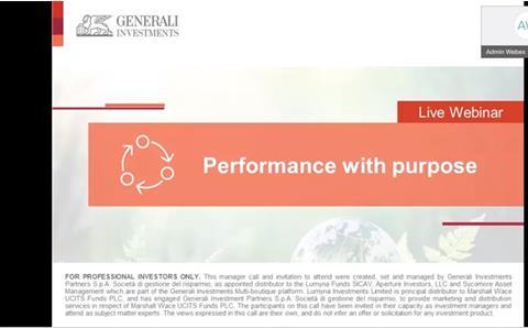 Performance with purpose